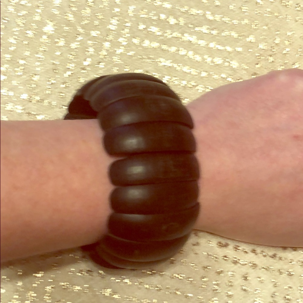 2 posts for $8 Jewelry-Black Wooden Bracelet